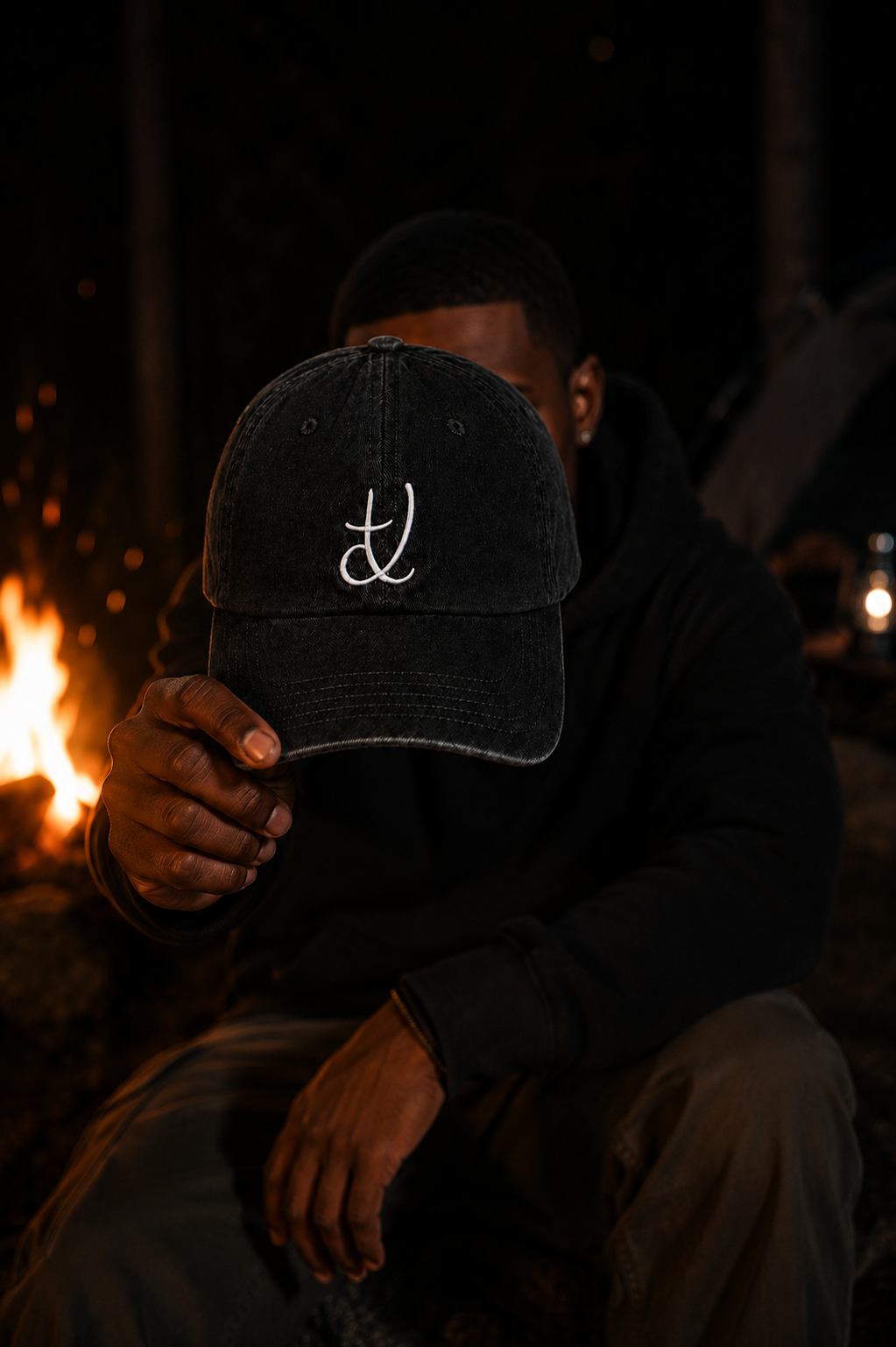 Charcoal Cap