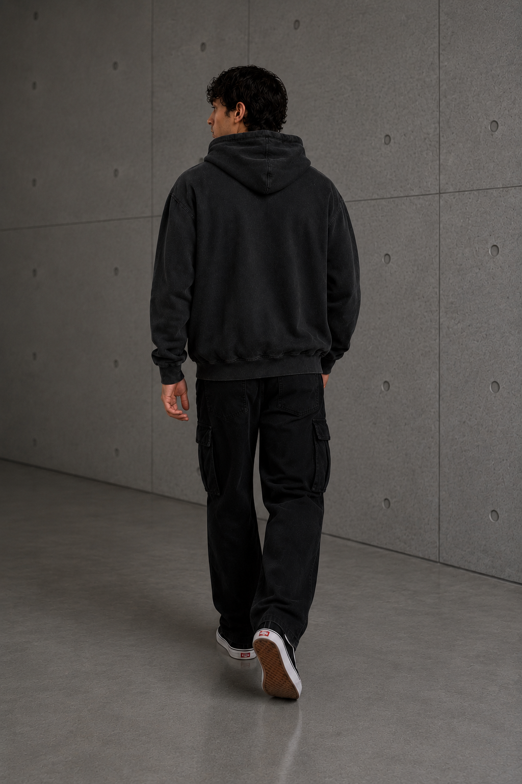 Midnight Wash Hoodie