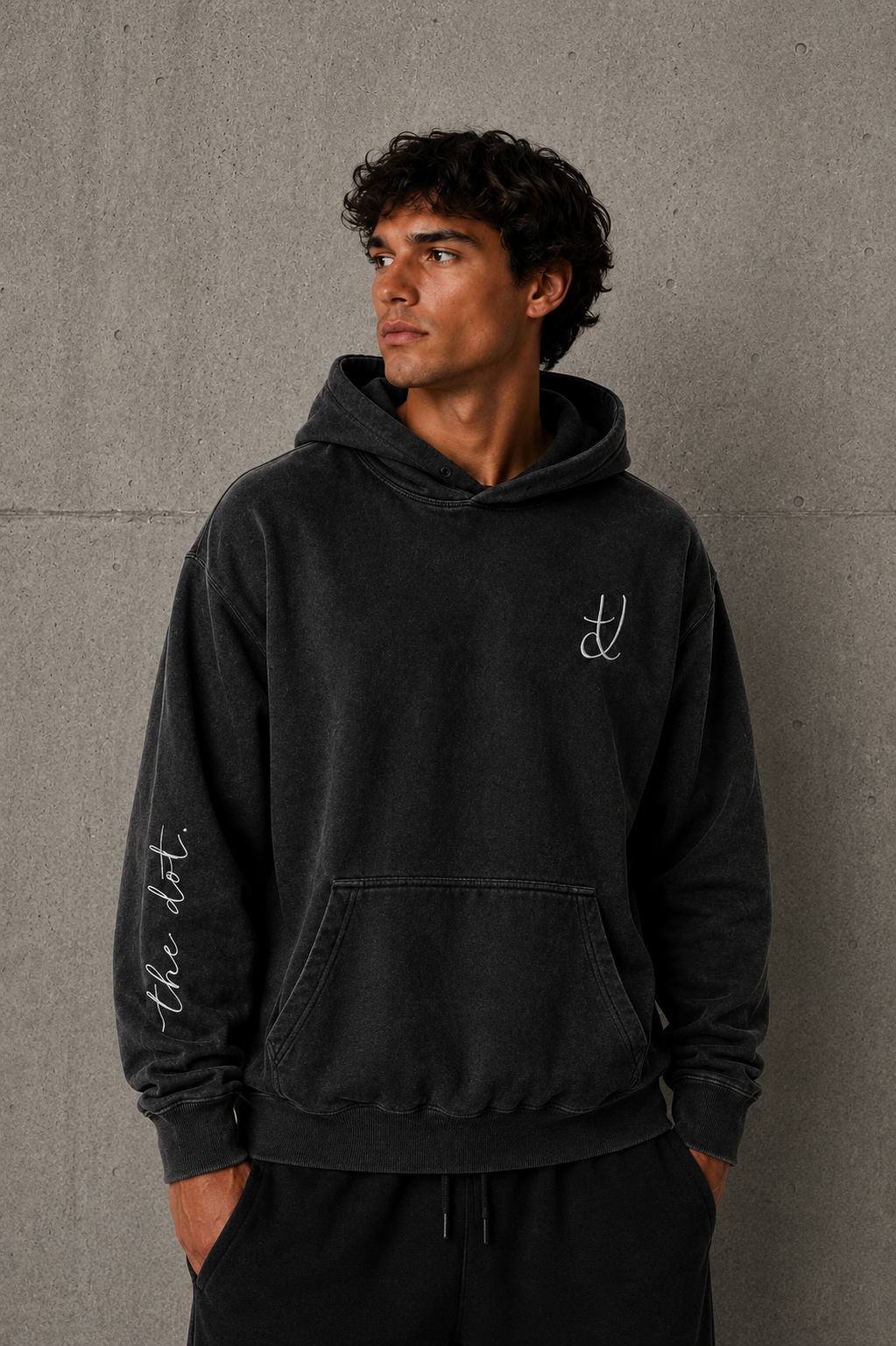 Midnight Wash Hoodie