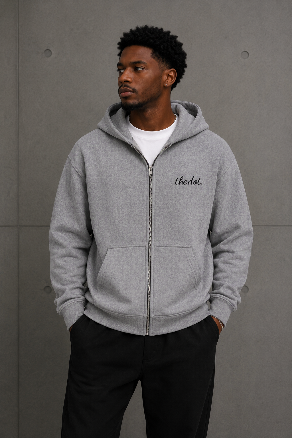 Storm Washed Zip Up
