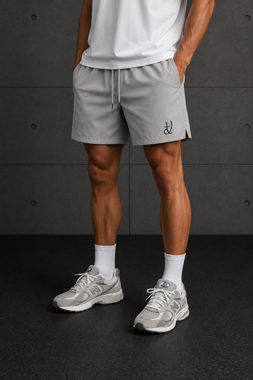 Vapor Grey Shorts