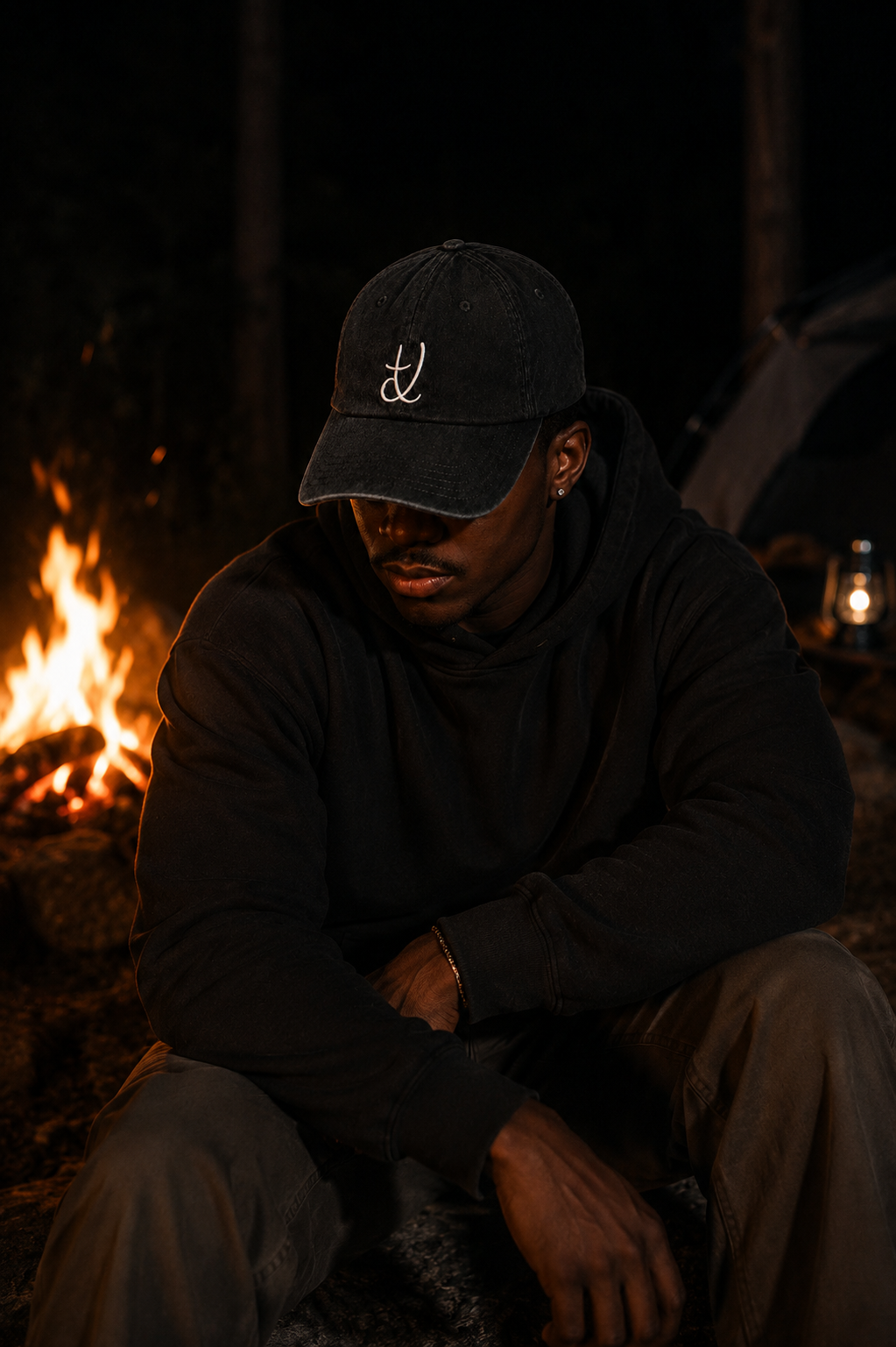 Charcoal Cap